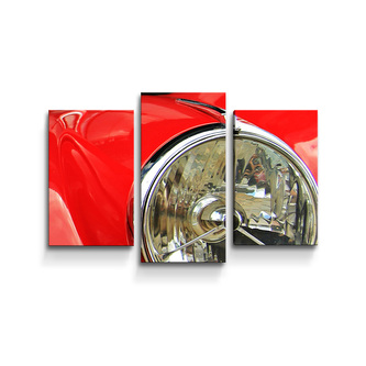 Obraz - 3-dílný Veterán 4: 75x50 cm