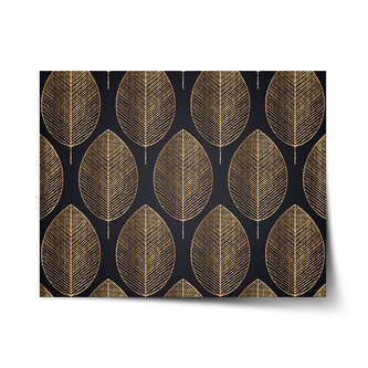 Plakát Zlaté listy: 120x80 cm Plakát Zlaté listy: 120x80 cm