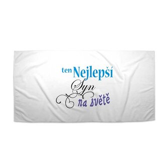 Ručník Ten nejlepší syn na světě: 70x140 cm