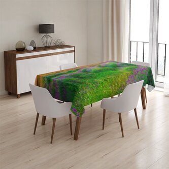 Ubrus Levandulové pole 2: 90x90 cm