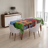 Ubrus Domky: 130x130 cm
