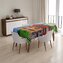 Ubrus Domky: 130x130 cm