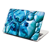Samolepka na notebook Modré bubliny: 38x26 cm