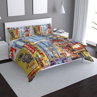 Povlečení Noční ulička: 140x200 / 90x70 Povlečení Noční ulička: 140x200 / 90x70