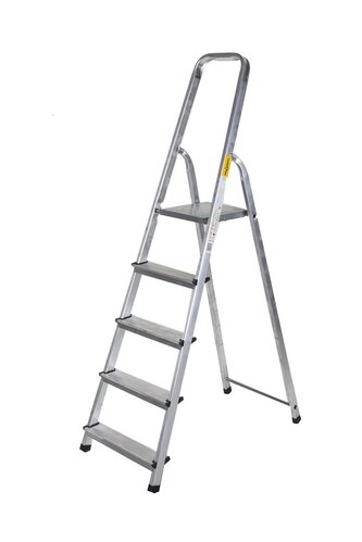 schůdky Al 1x5 jedn.s madlem 125 kg