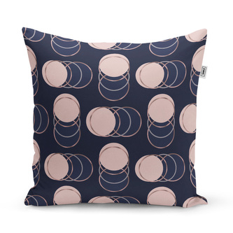 Polštář Kruhy a puntíky: 40x40 cm