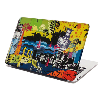 Samolepka na notebook Malba: 29x20 cm