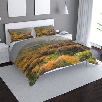 Povlečení Travnatá krajina: 140x200 / 90x70 Povlečení Travnatá krajina: 140x200 / 90x70