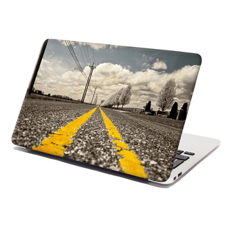 Samolepka na notebook Cesta: 38x26 cm