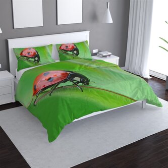 Povlečení Beruška na listě: 140x220 / 90x70