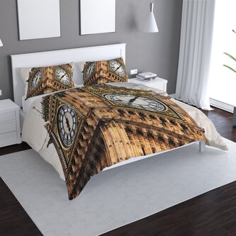 Povlečení Clock tower: 140x200 / 90x70 Povlečení Clock tower: 140x200 / 90x70