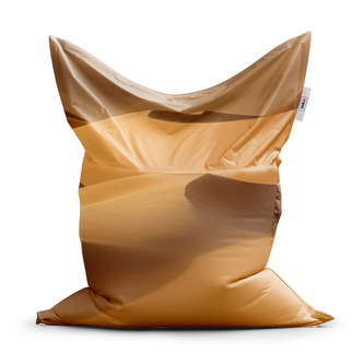 Sedací vak Písečné duny: 150x100 cm