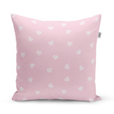Polštář Růžová srdíčka: 50x50 cm