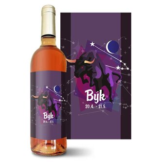 Růžové víno Býk: 0,75 l 