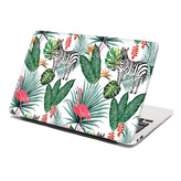 Samolepka na notebook Zebra a Plameňák: 38x26 cm
