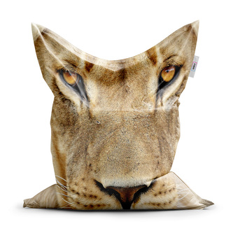 Sedací vak Pohled lvice: 150x100 cm