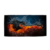 Ručník Ohnivá kytara: 50x100 cm