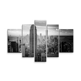 Obraz - 5-dílný Manhattan: 125x90 cm