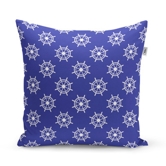 Polštář Bílá kormidla: 50x50 cm