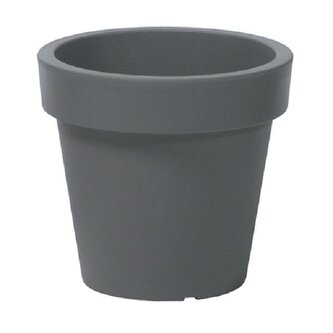 květináč LEXO ROUND DLR 600 - šedý kámen