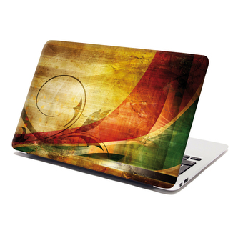 Samolepka na notebook Retro motiv: 38x26 cm
