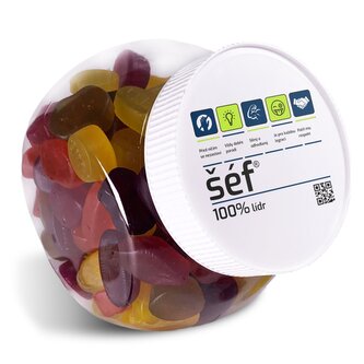 Gumové bonbóny Šéf: 1 litr