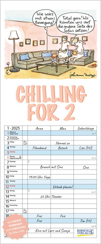 Chilling for 2 2025