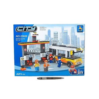 stavebnice město benzinka 324 dílů