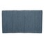 KELA Koupelnová předložka Miu směs bavlna/polyester kouřově modrá 80,0x50,0x1,0cm