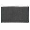 KELA Koupelnová předložka Miu směs bavlna/polyester granitově šedá 80,0x50,0x1,0cm