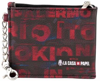 Peněženka na karty Netflix|La Casa De Papel|Papírový dům: Cities (11 x 9 x 1 cm)