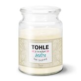 Svíčka Tohle je ta nejlepší sestra na světě: 500 g 