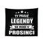 Deka Ty pravé legendy se rodí v prosinci: 150x120 cm
