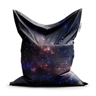 Sedací vak Noční obloha: 150x100 cm