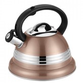 HOME ELEMENTS-HR Varná nerezová konvice 3 l, barva zlatá