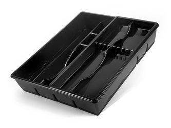 VLOŽKA DO ZÁSUVKY DVOJITÁ ČERNÁ - BEN