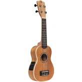 Stagg US-30 E, elektroakustické sopránové ukulele s pouzdrem