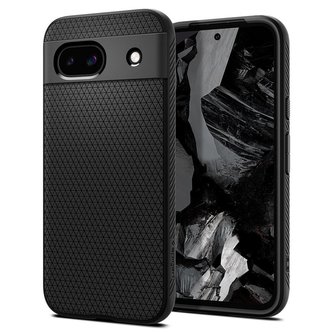Spigen Rugged Armor, matte black - Google Pixel 8a