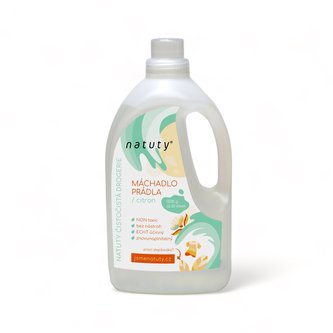 Natuty Máchadlo prádla s vůní citronu 1 l