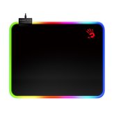 A4tech Bloody MP-45N, podsvícená RGB podložka pro herní myš 450×400mm, Černá