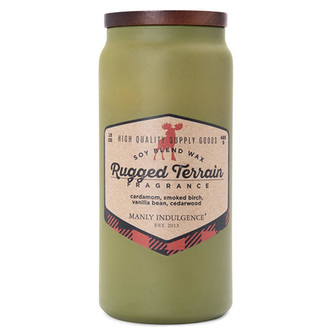 Svíčka dekorativní válec Colonial Candle, Drsná krajina, 425 g