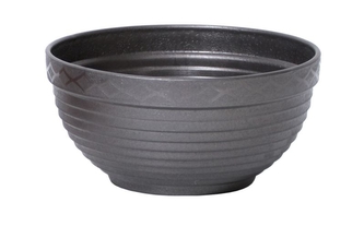 Květináč mísa 20 cm grafit