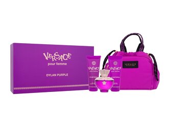 Versace Dylan Purple - EDP 100 ml + tělové mléko 100 ml + sprchový gel 100 ml + kosmetická taštička woman
