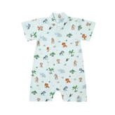 Letní overal pro miminko Safari; Barva: bílá; Velikost: 62