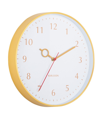 Designové nástěnné hodiny 5992YE Karlsson 30cm