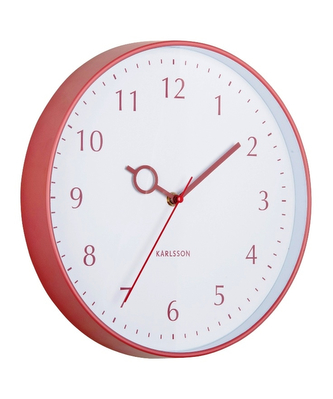 Designové nástěnné hodiny 5992RD Karlsson 30cm
