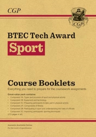 New BTEC Tech Award in Sport: Course Booklets Pack (with Online Edition)