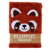 Chlupatý zápisník Cutiemals Fluffies Červená panda