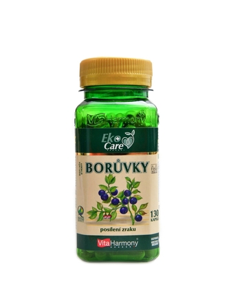 VitaHarmony - VE Borůvky - borůvkový extrakt 40 mg 130 kapslí