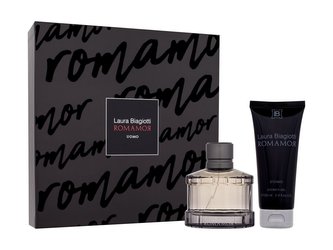 Laura Biagiotti Romamor Uomo toaletní voda 75 ml + sprchový gel 100 ml